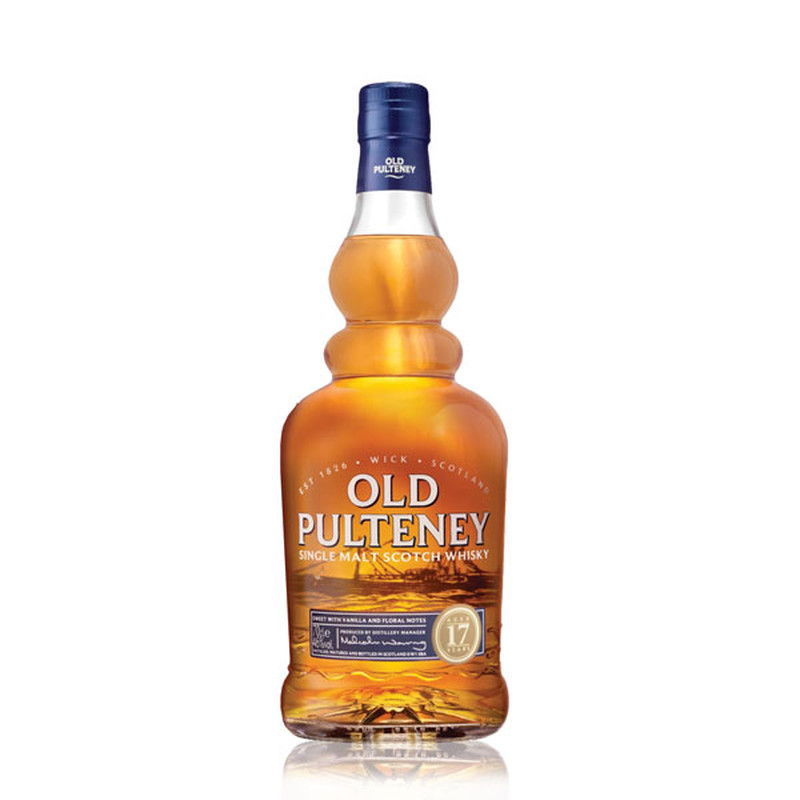 OLD PULTENEY 17 YEARS  SINGLE MALT SCOTCH WHISKEY 750 ml