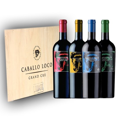 CABALLO LOCO GRAND CRU GIFT  4 bottles 750ML