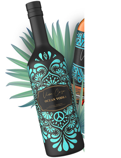 VIVA CASA OCEAN VODKA  GLUTEN FREE 1L