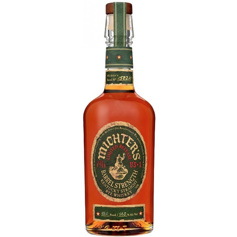 MICHTER'S LIMITED RELEASE BARREL STRAIGHT RYE 750ml
