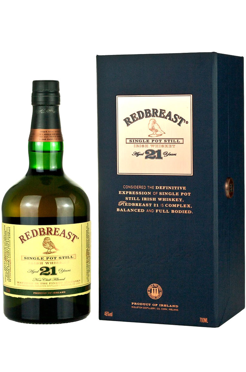 REDBREAST 21 YEARS CASK STRENGHT STILL POT 750ml