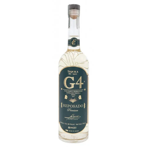 G4 TEQUILA REPOSADO 750ML