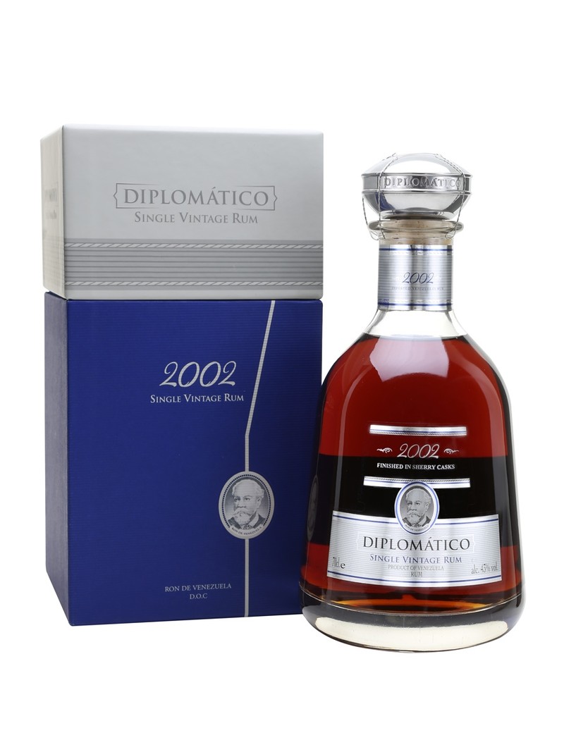 DIPLOMATICO SINGLE VINTAGE 2002  RUM 750ML