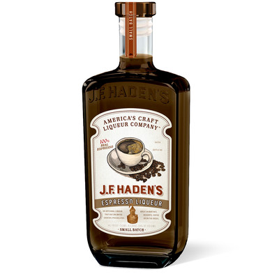 J.F. HADEN'S EXPRESS LIQUEUR SMALL BATCH 06/ 0549 BOTTLE 750ML