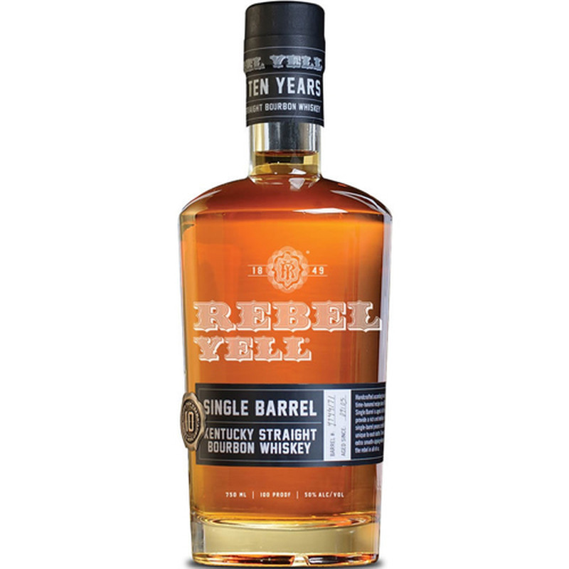 REBEL YELL BOURBON 10 Years 2017 EDITION OF SINGLE BARREL 750ml