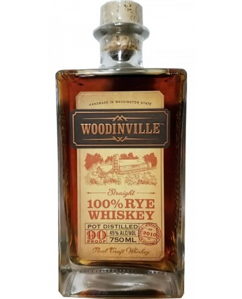 WOODINVILLE BOURBON STRAIGHT POT DISTILLED 750ML