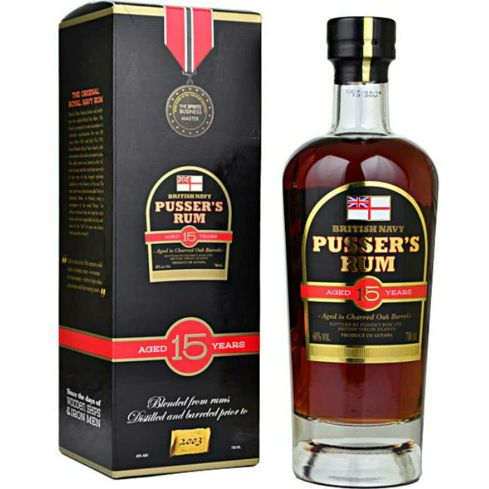 PUSSER'S RUM 15YR 750ML