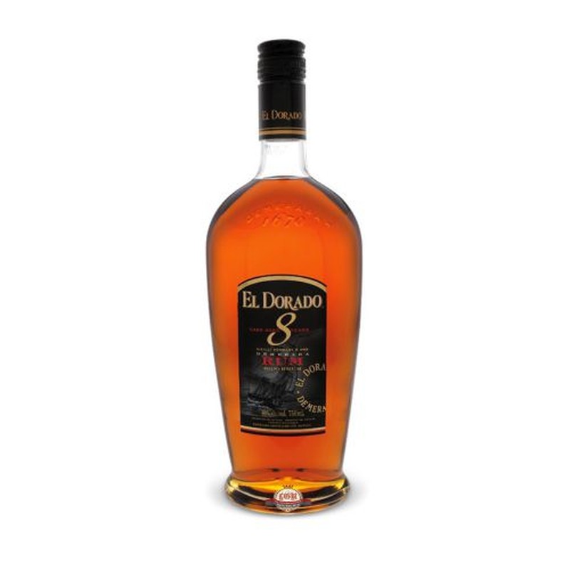 EL DORADO 8 YRS RUM 750ml