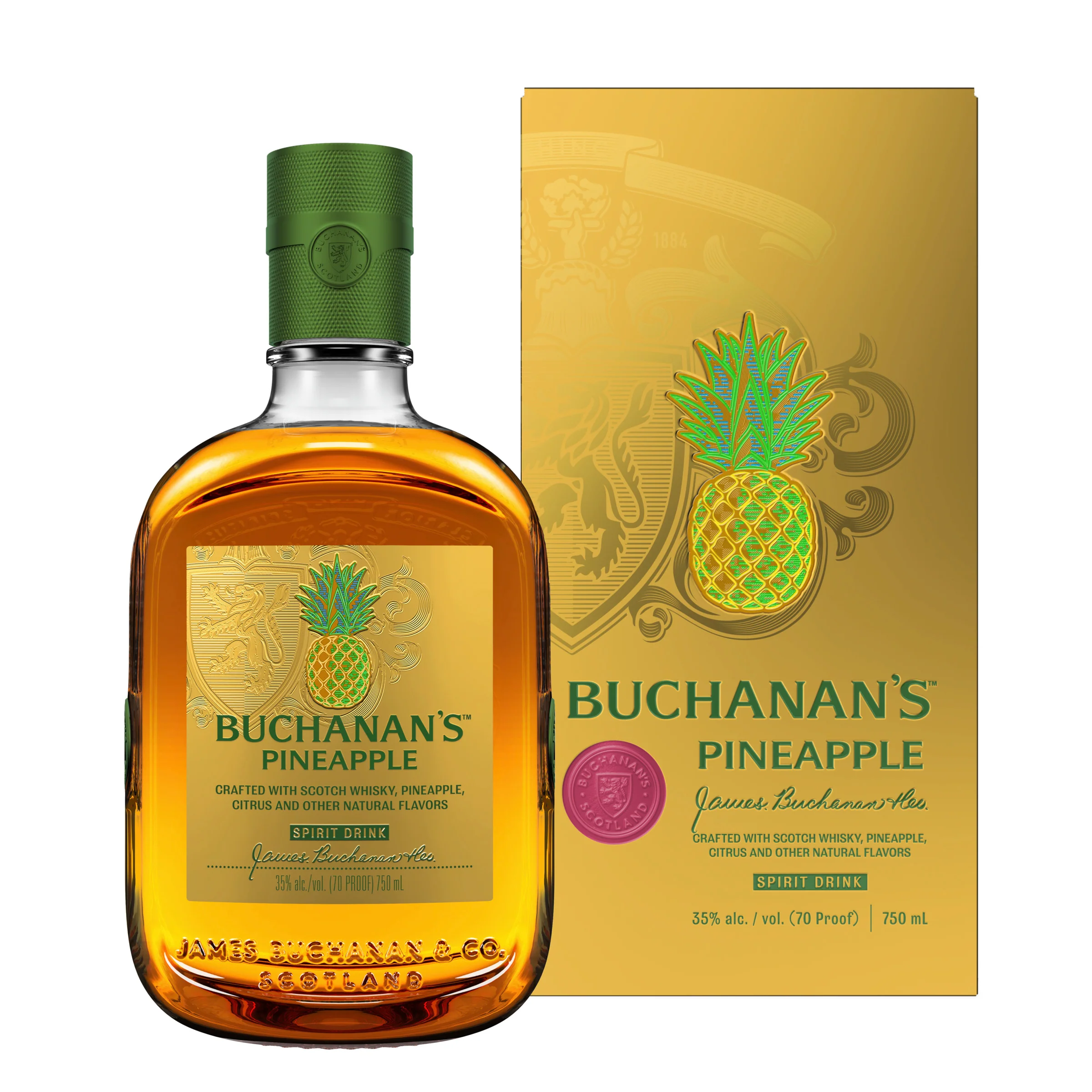 BUCHANAN'S SCOTCH WHISKEY PINEAPPLE 750 ML