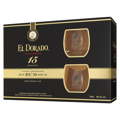 EL DORADO 15 YR GIFT 750ML