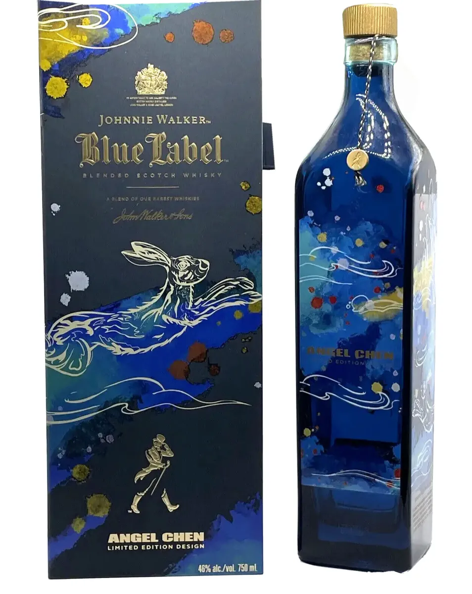 JOHNNIE WALKER BLUE LABEL YEAR OF THE RABBIT LIM EDITION  750ML