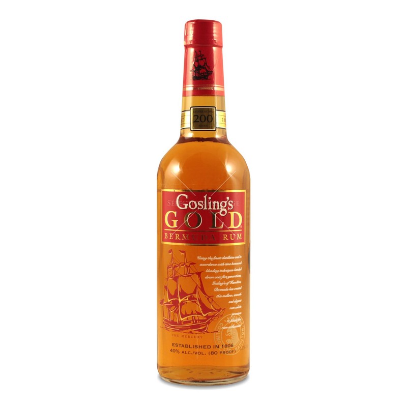 GOSLINGS GOLD BERMUDA  RUM 750ml