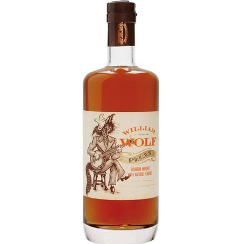 WILLIAM WOLF PECAN WHISKEY 750ml