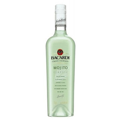 BACARDI CLASSIC  COCKTAILS MOJITO 750ml