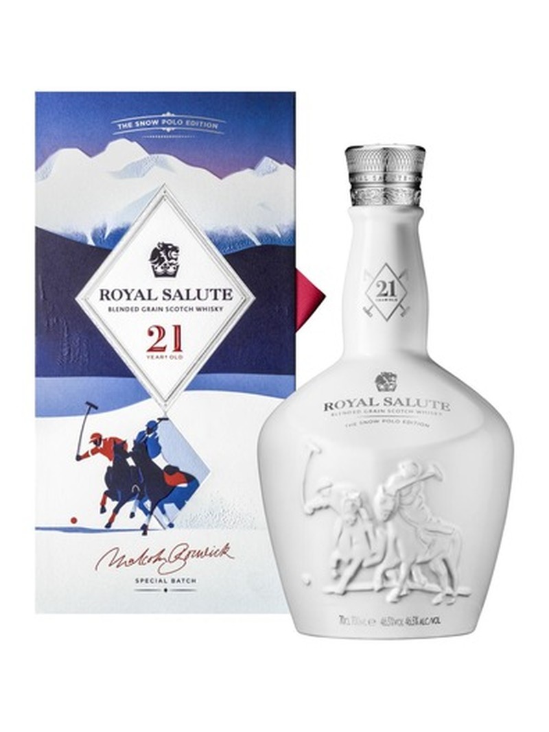 ROYAL SALUTE 21 YRS The Snow Polo Edition 750ML