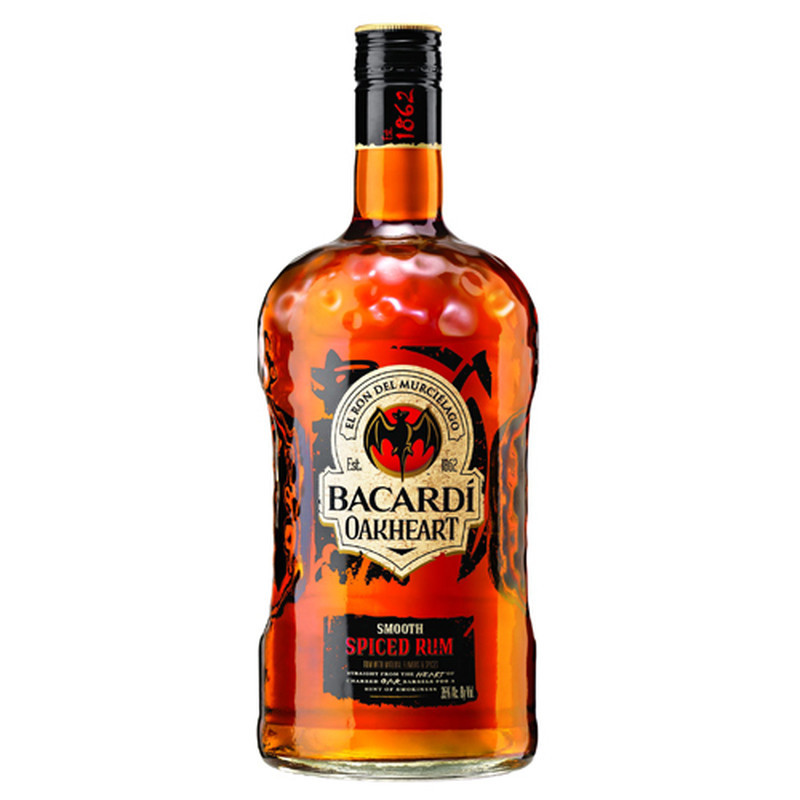 BACARDI OAKHEART SPICED 1L