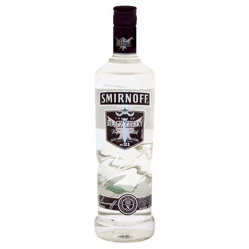 SMIRNOFF BLACK  CHERRY 1.75L
