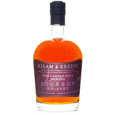 MILAM & GREENE CASTLE HILL BOURBON WHISKEY 13 YEAR 750ML