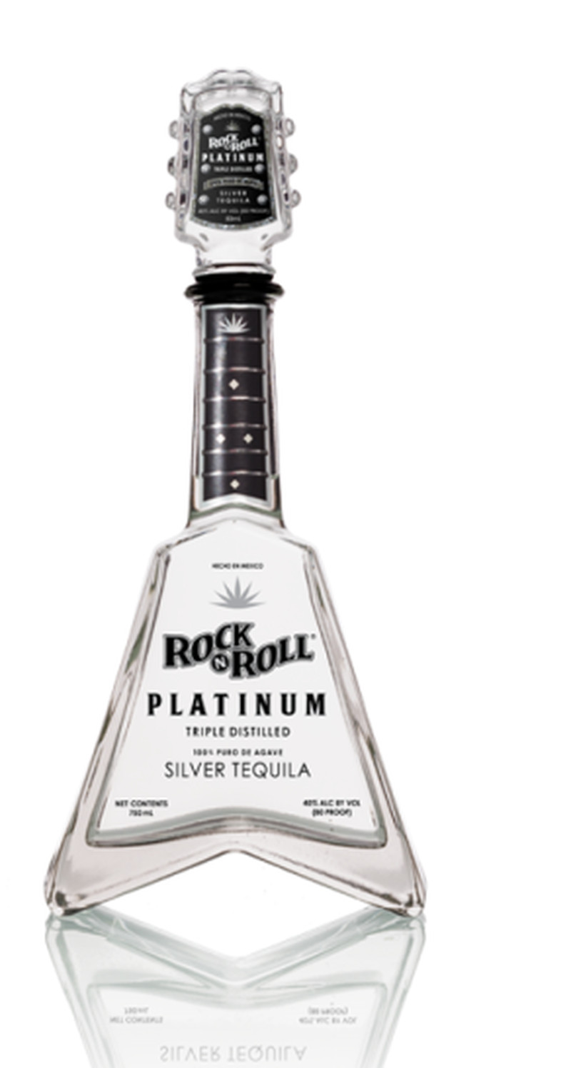 ROCK N ROLL TEQUILA SILVER PLATINUM  750ML