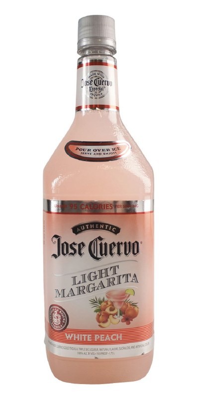 JOSE CUERVO WHITE PEACH LIGTH MARGARITA  1.75 L