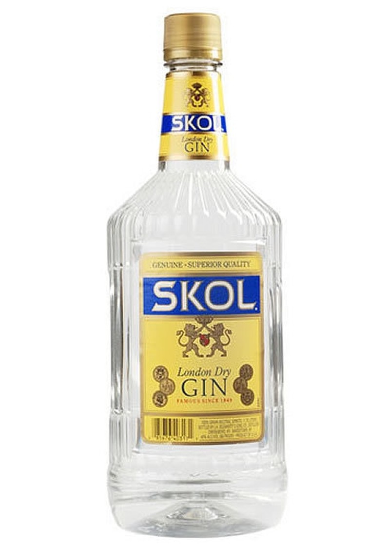 SKOL LONDON DRY GIN 1L