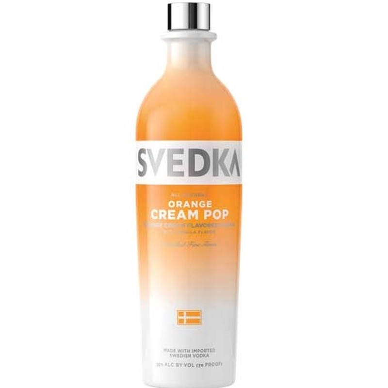 SVEDKA VODKA ORANGE CREAM POP 750ml