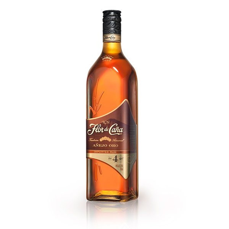 FLOR DE CANA 4 YRS  EXTRA SECO RUM  1L