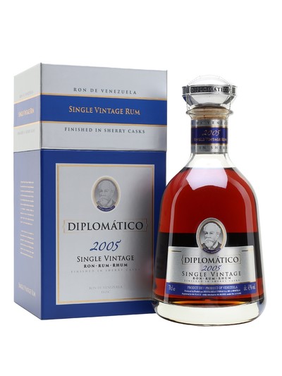 DIPLOMATICO SINGLE VINTAGE 2005 RUM 750ML