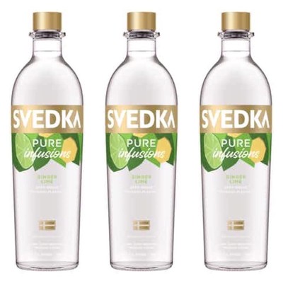 SVEDKA PURE INFUSION GINGER-LIME