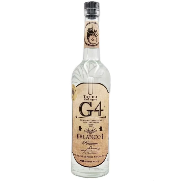 G4 TEQUILA BLANCO MADERA 750ML