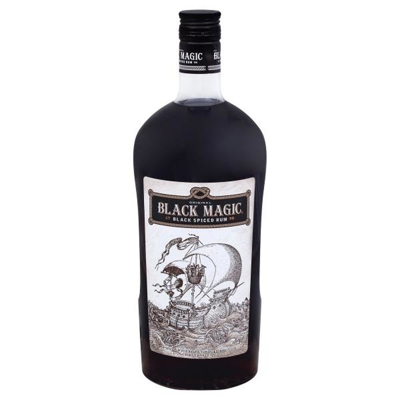 BLACK MAGIC  BLACK SPICED RUM  1.75L