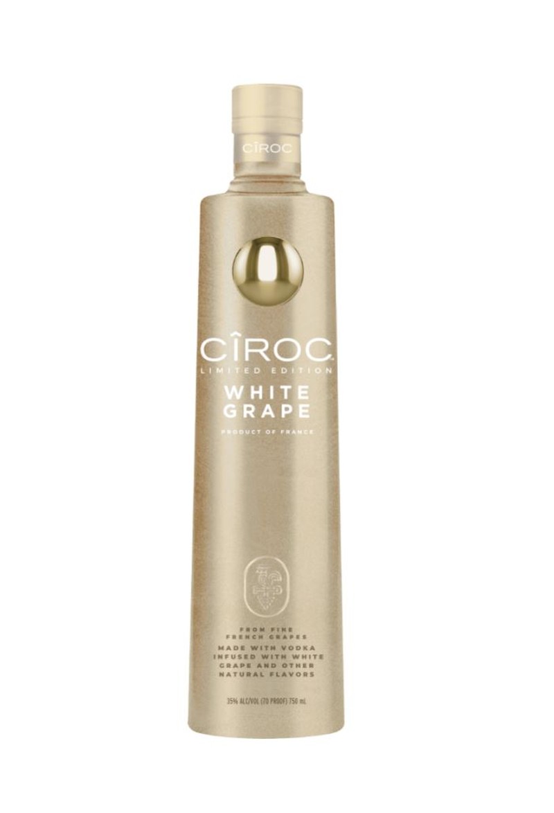 CIROC WHITE GRAPE VODKA  750ML