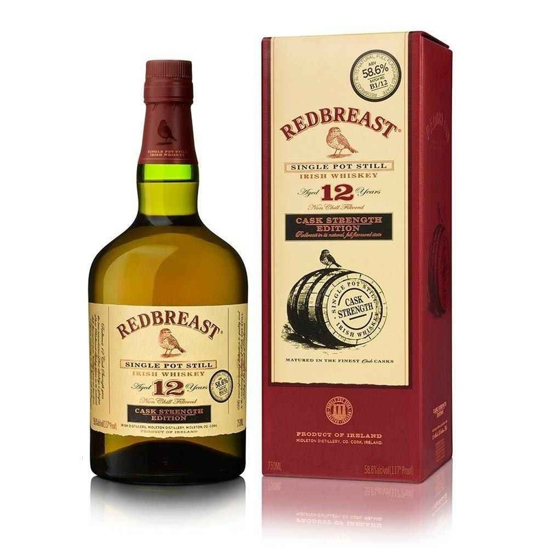 REDBREAST 12 YEARS CASK STRENGHT STILL POT 750ml