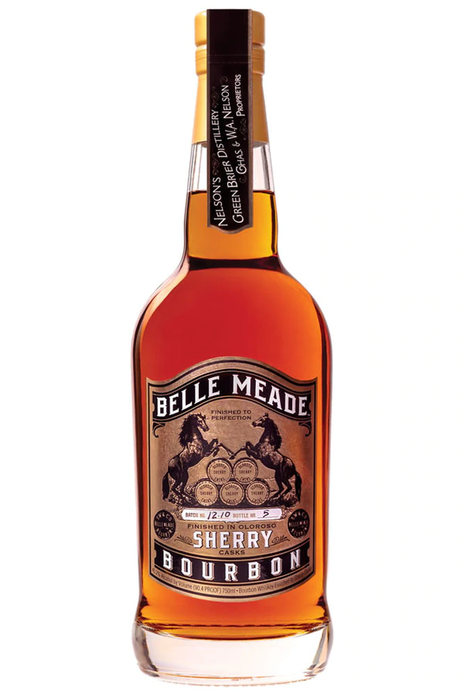 BELLE MEADE SHERRY  WHISKEY BOURBON 750ML