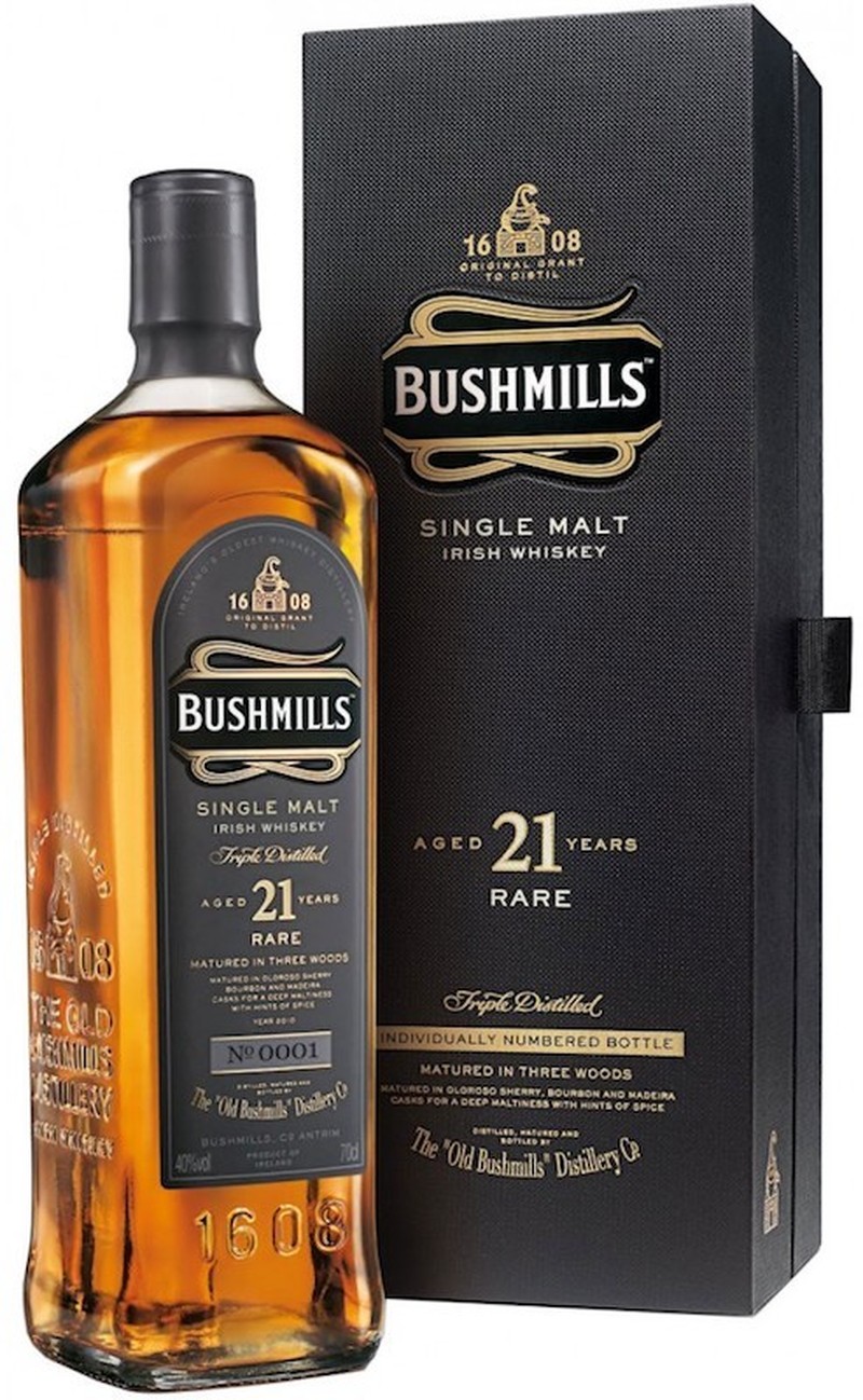 BUSHMILLS MALT 21 YEARS 750ml