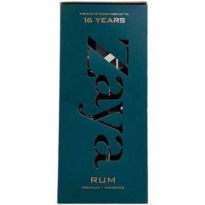 RUM ZAYA 16YRS  GIFT SET W/ ICE BALL TRAY 750ML