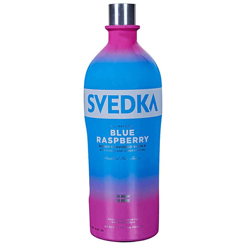 SVEDKA VODKA BLUE RASPBERRY 1.75L