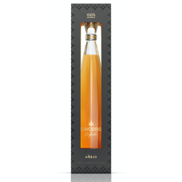 CINCORO TEQUILA ANEJO 750ML