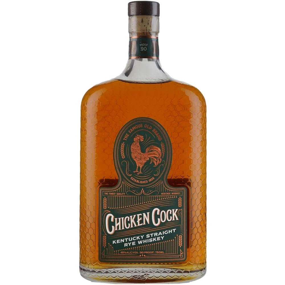 CHICKEN COCK KY STRAIGHT RYE BOURBON 750ML