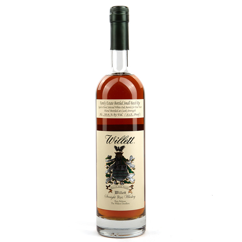 WILLET  4YR STRAIGHT RYE WHISKEY 750ML