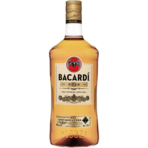 BACARDI GOLD 750ml 1.75L