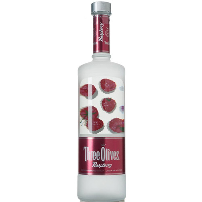 THREE OLIVES FLV RASPBERRY 750ml