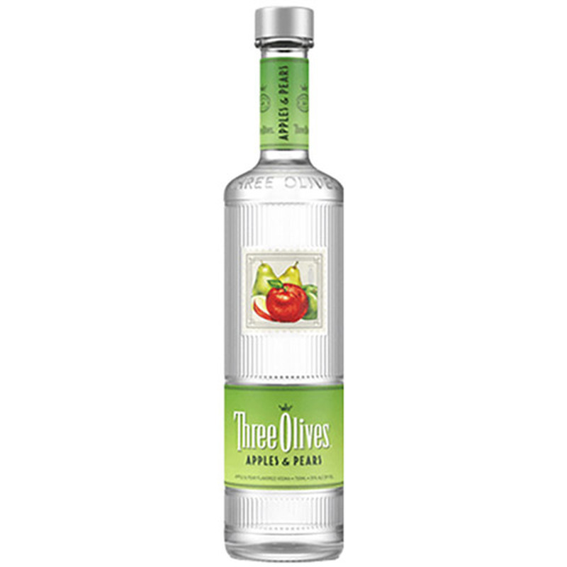 THREE OLIVES FLV APPLES & PEARS 750ml