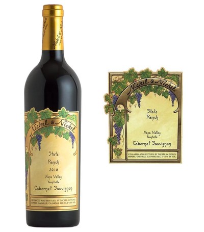 NICKEL & NICKEL CABERNET  SAUVIGNON STATE RANCH 2018 750ML