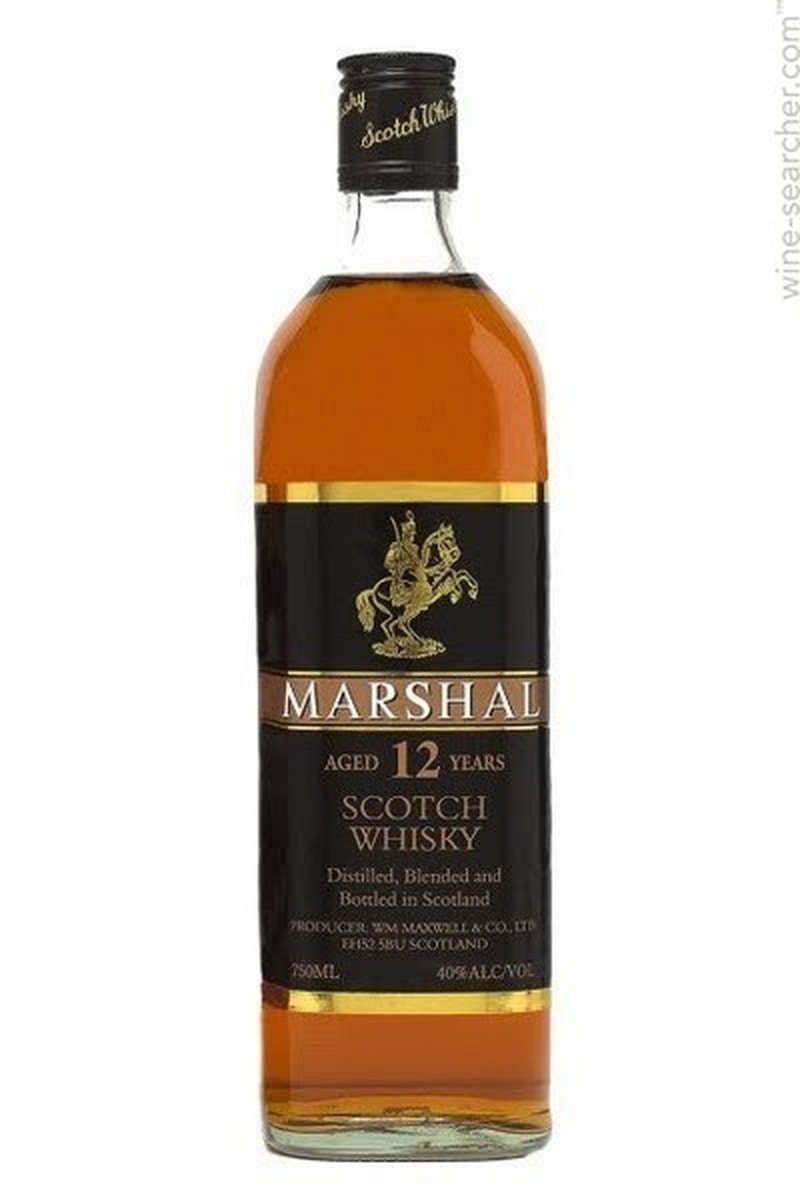 MARSHAL DELUXE 12 YEARS  SCOTCH WHISKE  750ml