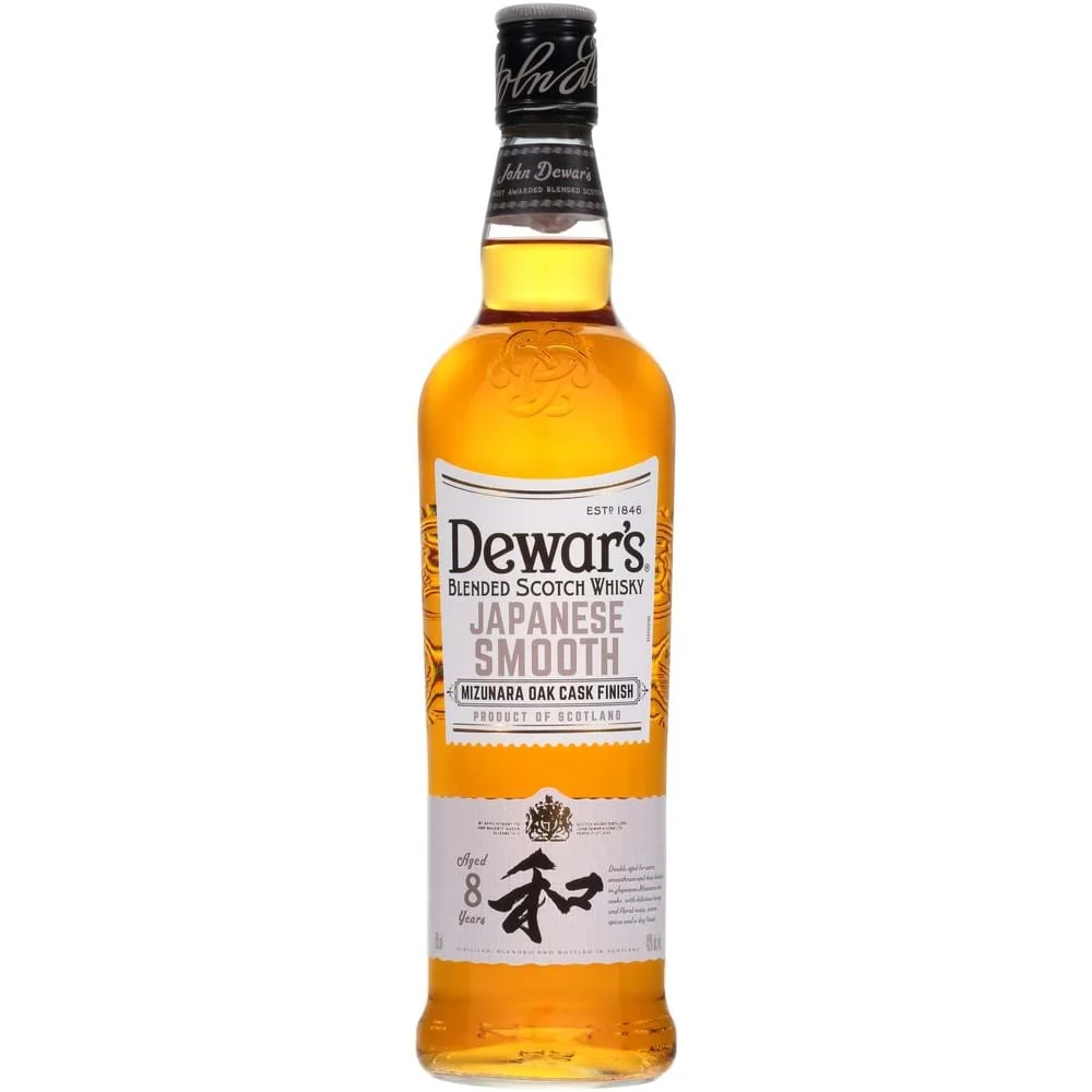 DEWAR'S JAPANESE SMOOTH MIZUNARA OAK CASK FINISH  750ML