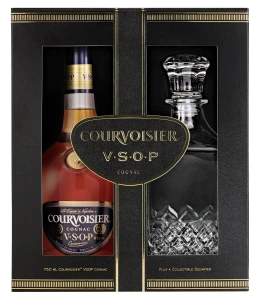 COURVOISIER VSOP GIFT SET  750ML