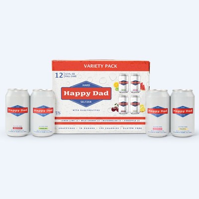 HAPPY DAD HARD SELTZER 12PK