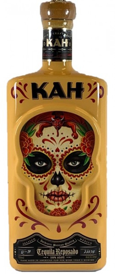 KAH TEQUILA REPOSADO 750ML