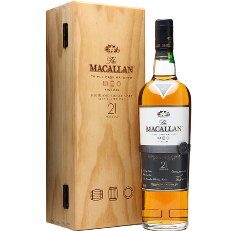 THE MACALLAN FINE OAK 21 YRS FINE OAK 750ml